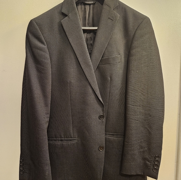 Black with white dot 40R Blazer - Picture 3 of 11